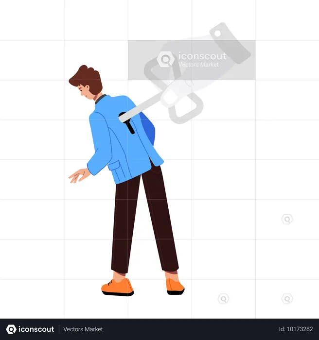 企業による操作  イラスト