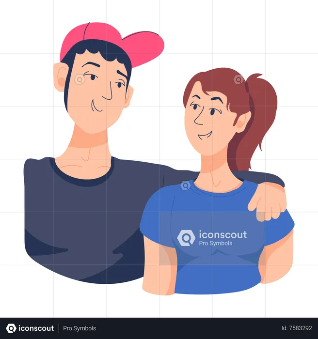 Couple  Illustration