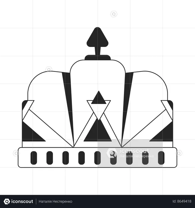 Couronne du roi  Illustration