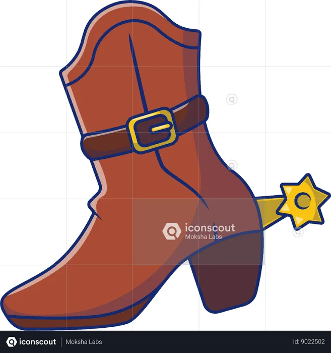 Cowboy Boots  Illustration