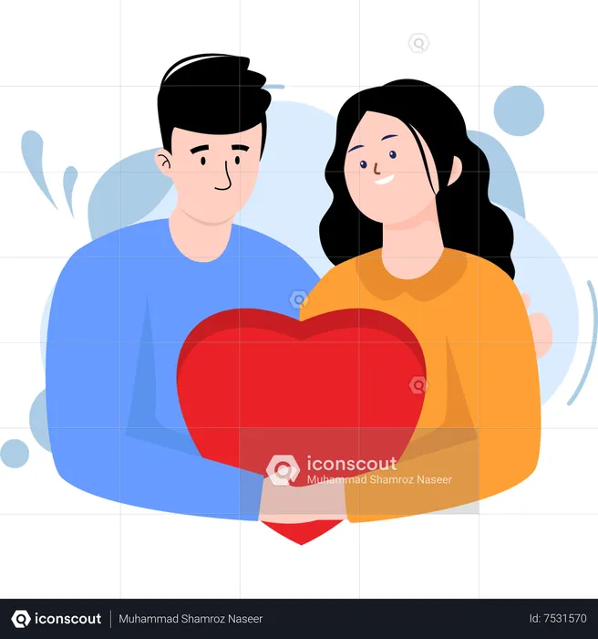 Creating Foundation of Love and Security  Illustration