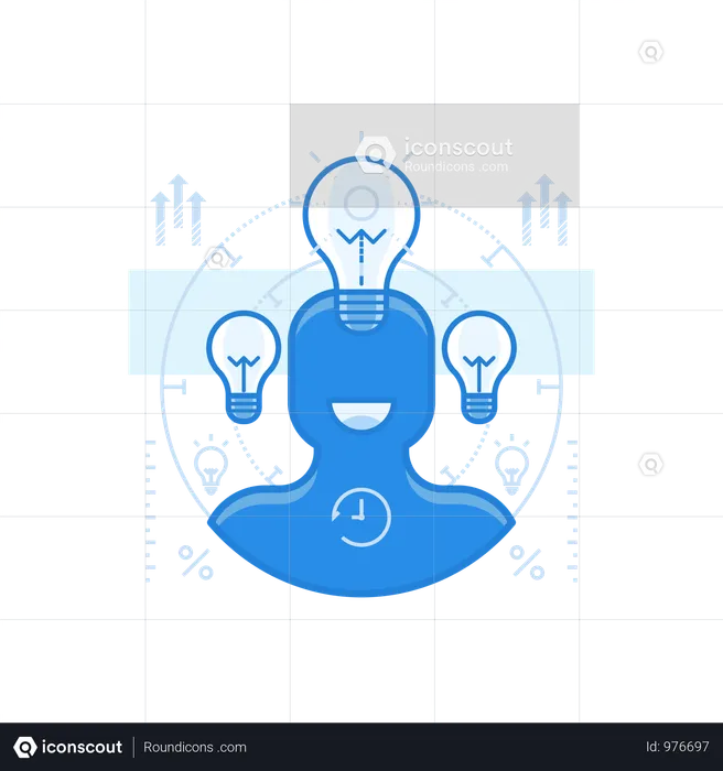 Creative Head  Illustration