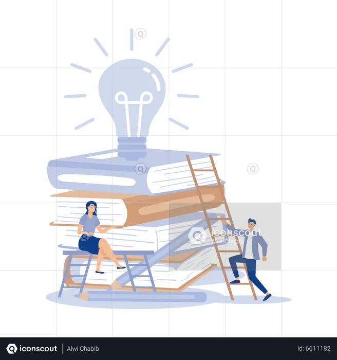 Creative Knowledge  Illustration