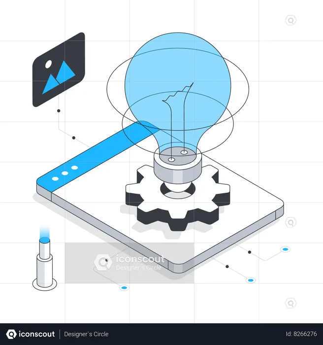 Creative Web analysis  Illustration