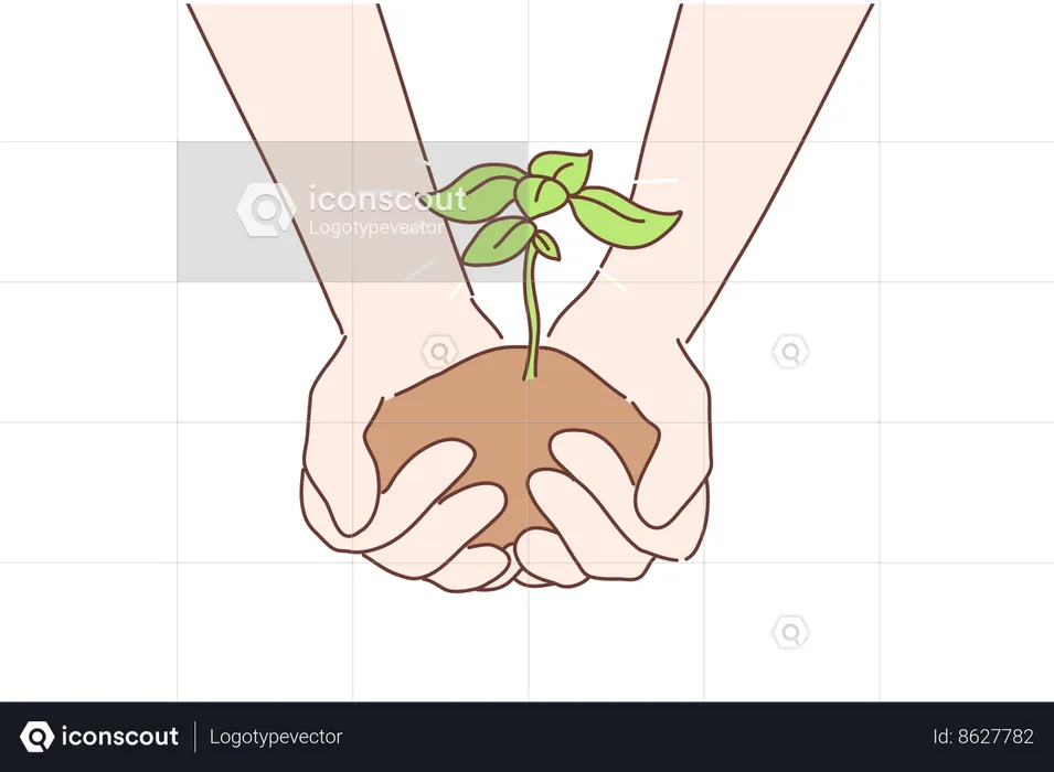 Cultivar más árboles  Ilustración