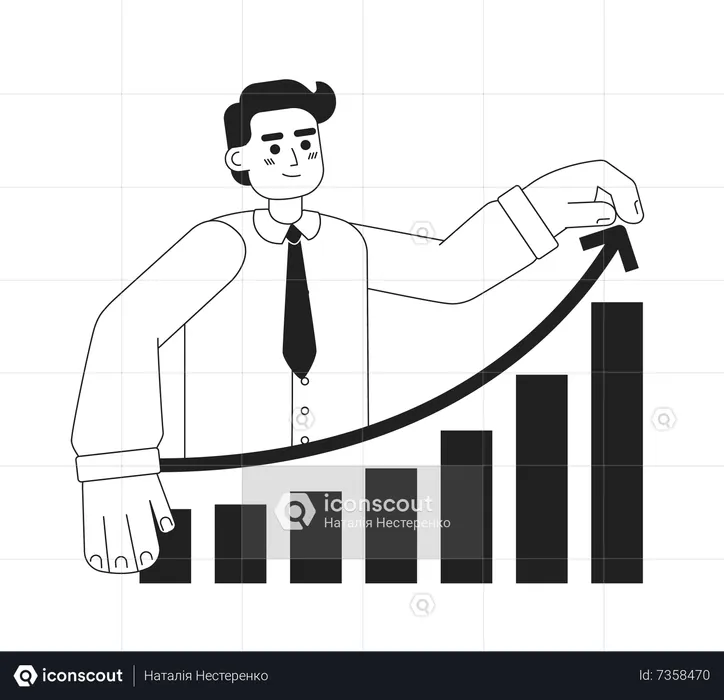 El crecimiento del negocio  Ilustración