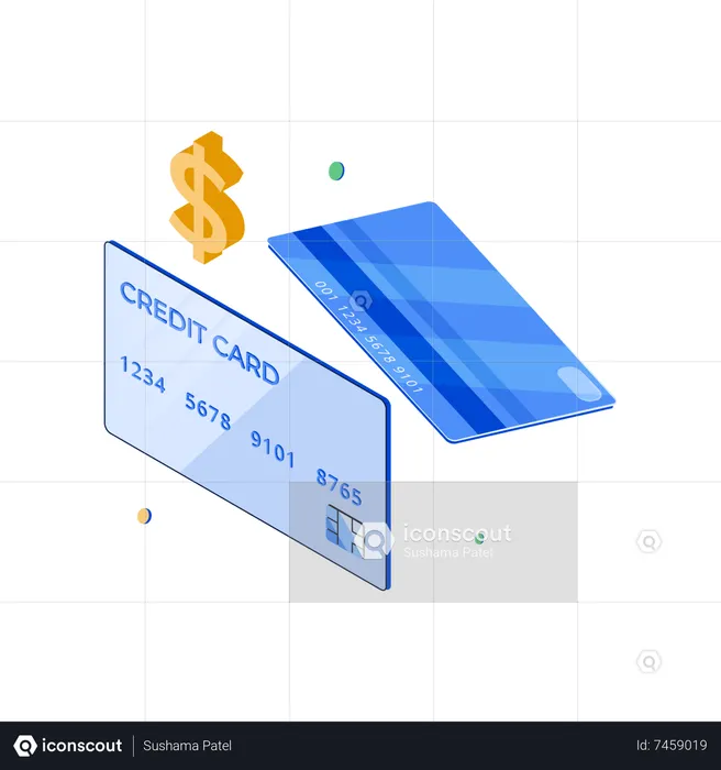 Credit card  Illustration