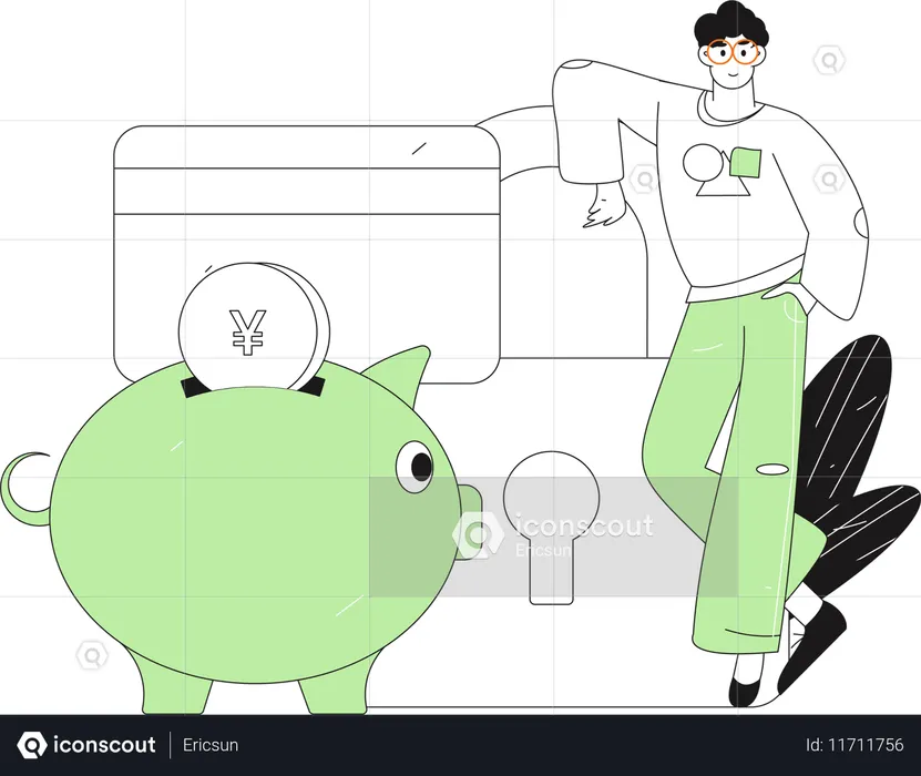 Crédit d'épargne  Illustration