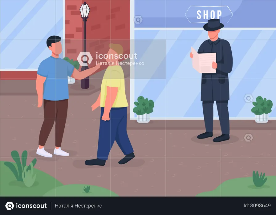 Criminals  Illustration