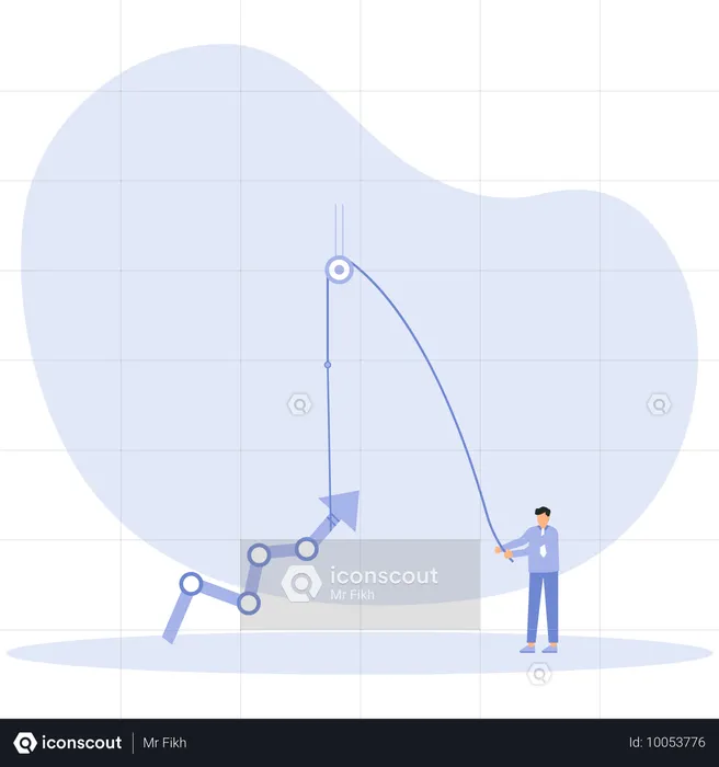 Crise financeira  Ilustração