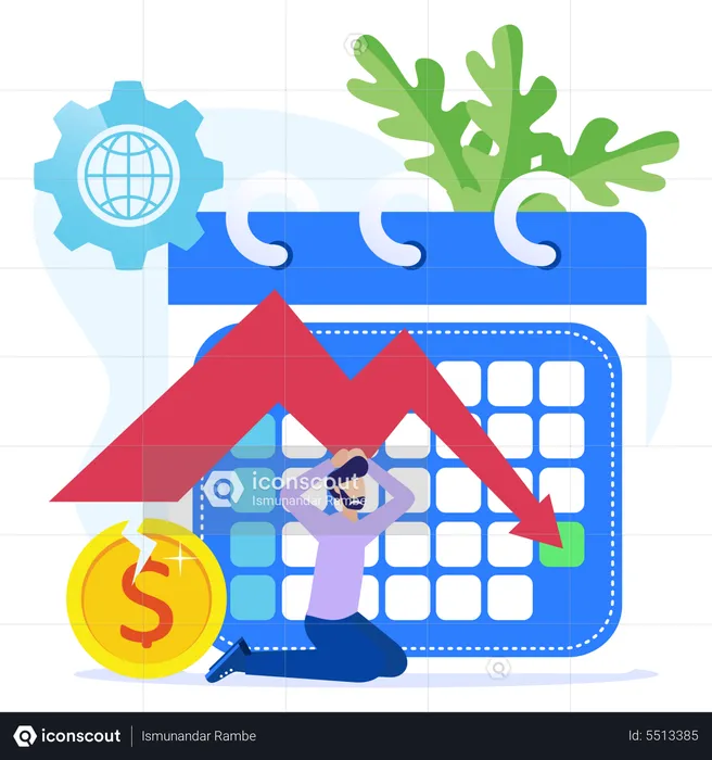 Crise mondiale  Illustration