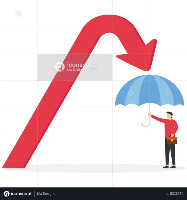 Crisis económica  Ilustración