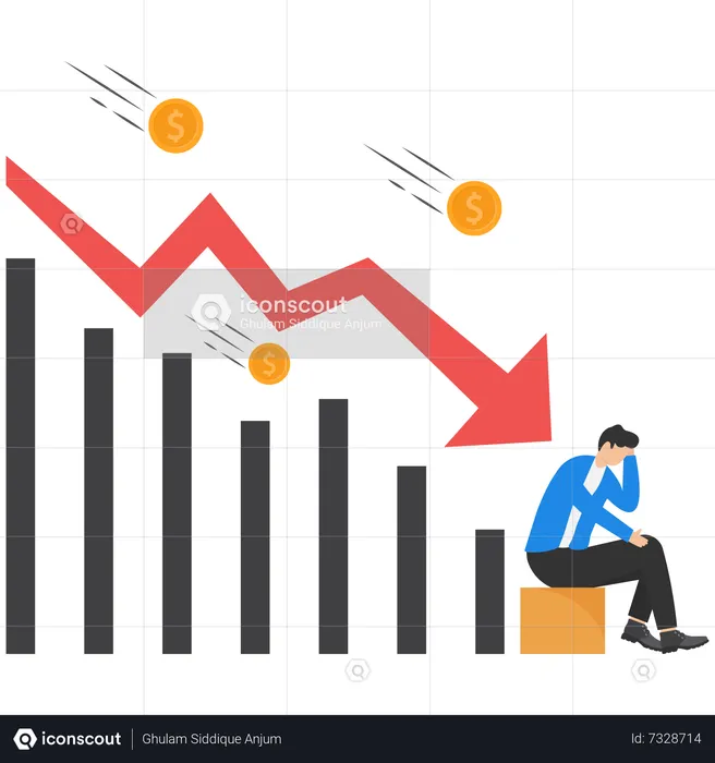 Crisis financiera y económica  Ilustración