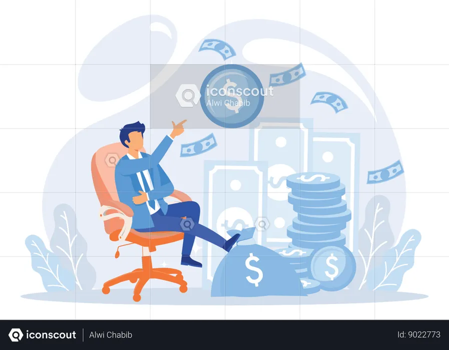 Croissance de l'entreprise  Illustration