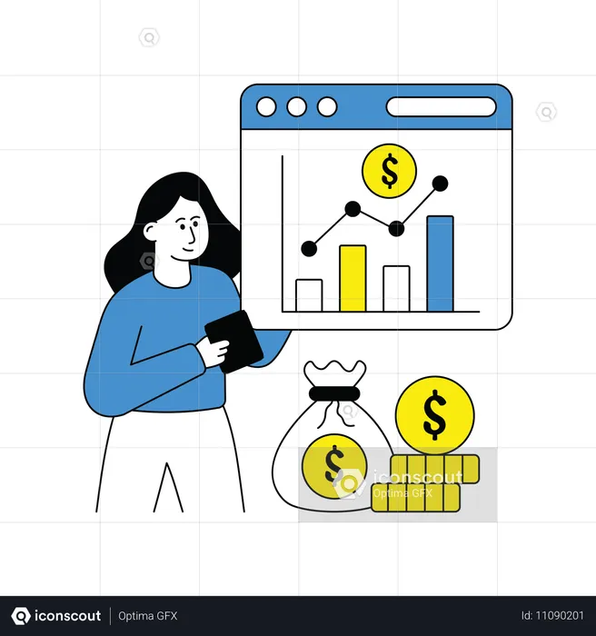 Croissance des entreprises  Illustration