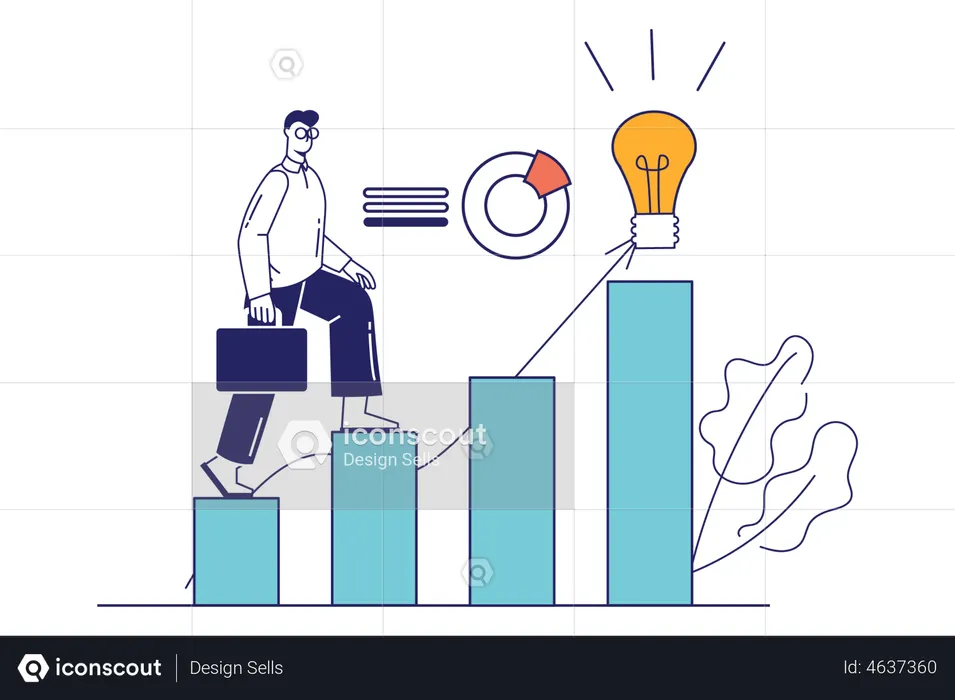 Croissance des entreprises  Illustration