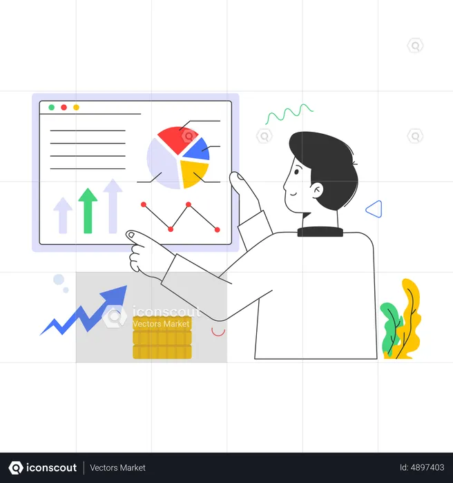 Croissance des entreprises  Illustration