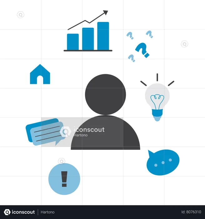 Croissance personnelle  Illustration