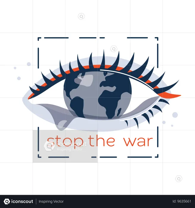 Crying eye  Illustration