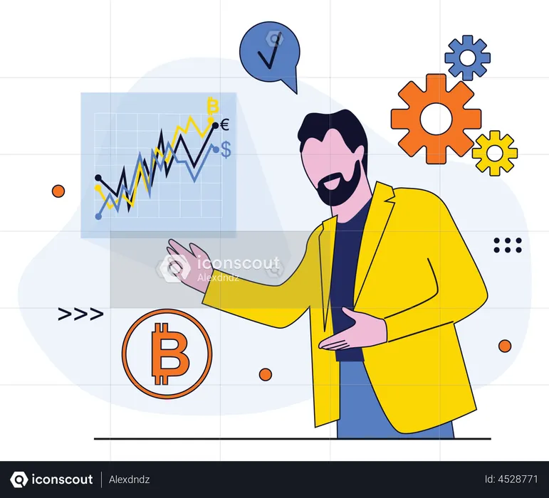 Crypto analysis  Illustration