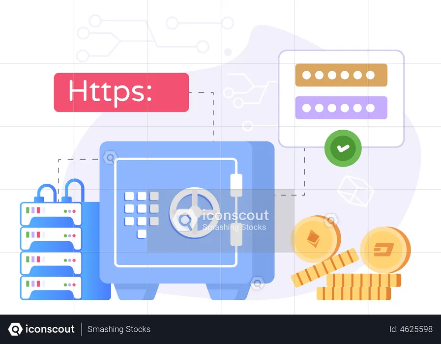 Crypto Deposit  Illustration