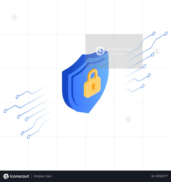 Crypto security  Illustration