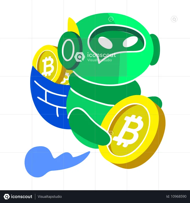 Crypto Trading Bots  Illustration