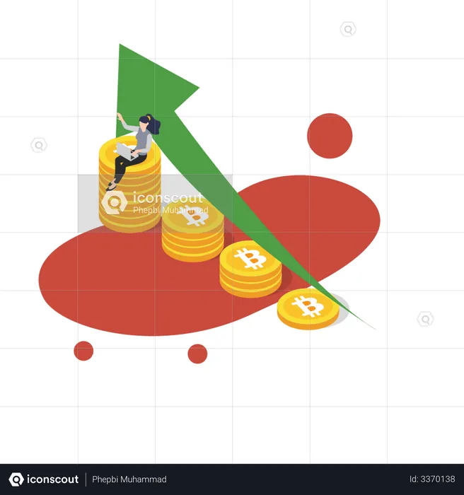 Crypto Trading  Illustration