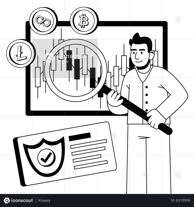 Cryptocurrency Analysis  Illustration