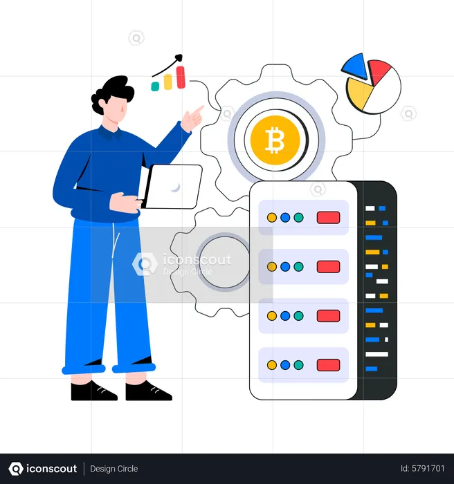 Cryptocurrency Platform  Illustration