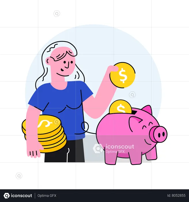 Cuenta de ahorros  Ilustración