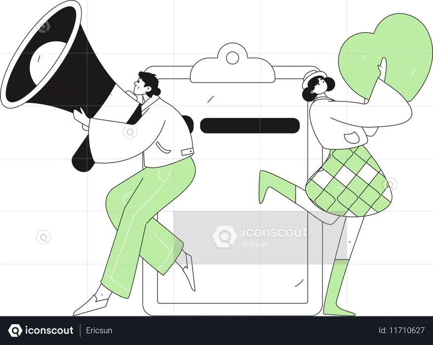Cuestionario del cliente  Ilustración