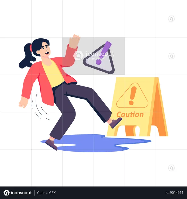 Cuidado  Ilustração
