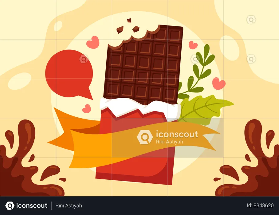 Culinary Chocolate Celebration  Illustration