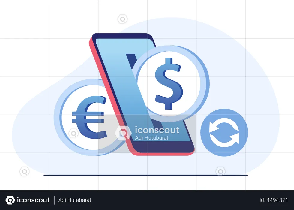 Currency Conversion  Illustration