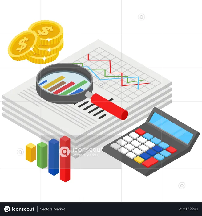 Currency Rate Analytics  Illustration