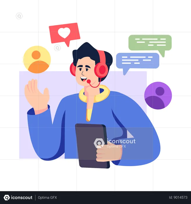 Customer Care  Illustration