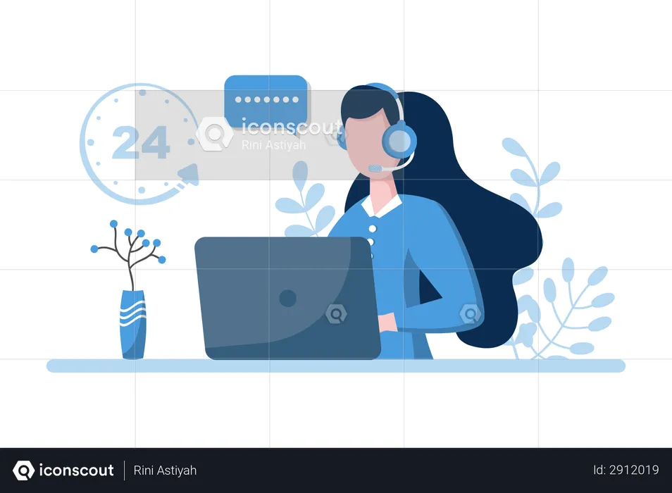 Customer Care  Illustration