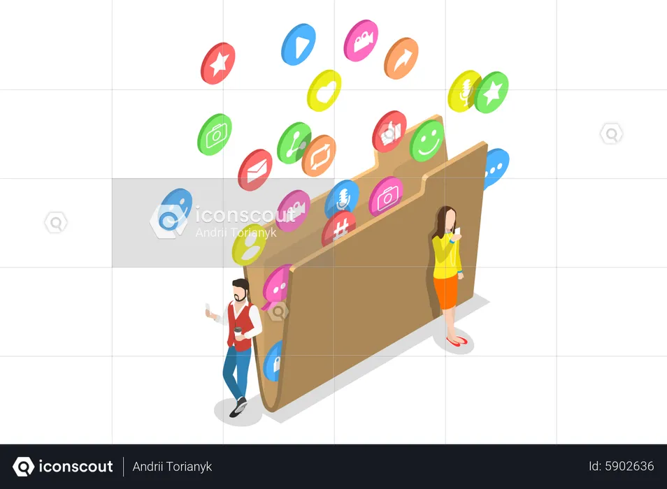 Customer engagement strategy  Illustration