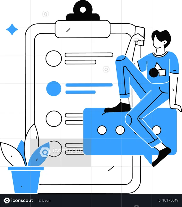 Customer Evaluation  Illustration