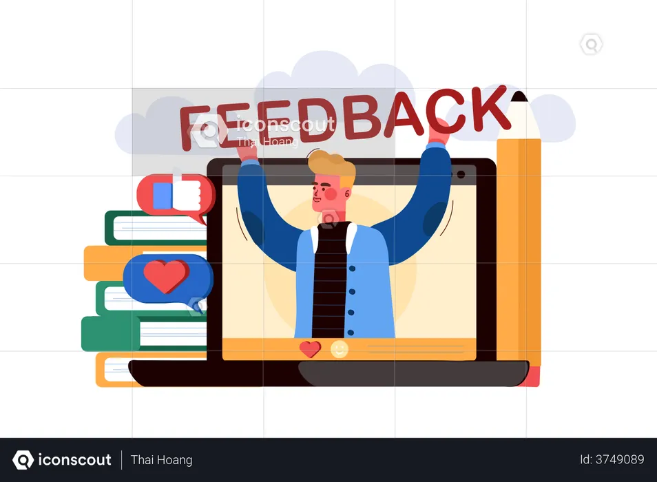 Customer feedback  Illustration