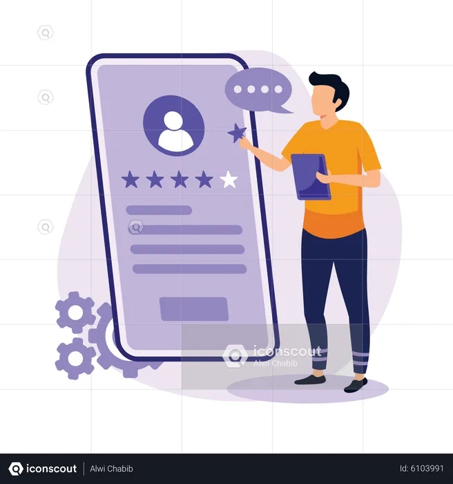 Customer feedback  Illustration