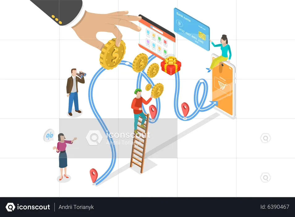 Customer Journey  Illustration