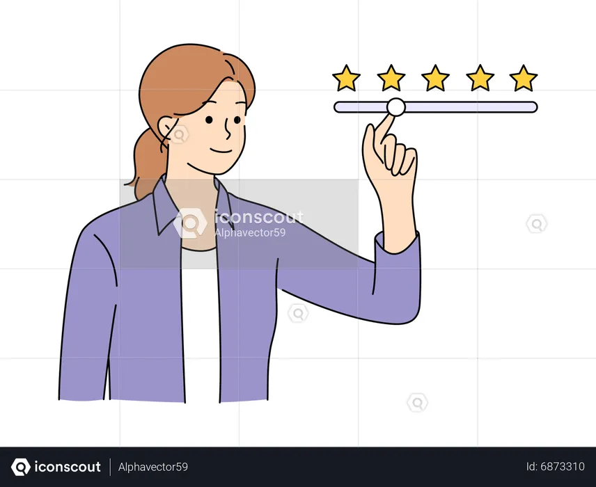 Customer rating  Illustration