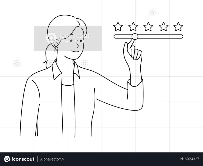 Customer rating  Illustration