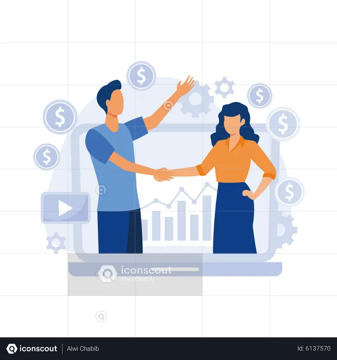 Customer relationship management  Illustration