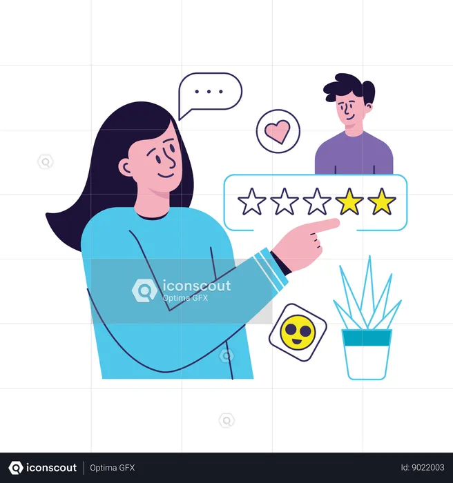 Customer Reviews  Illustration
