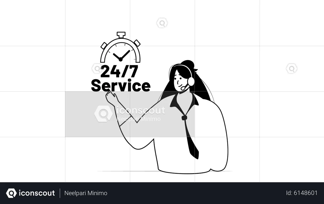Customer service  Illustration