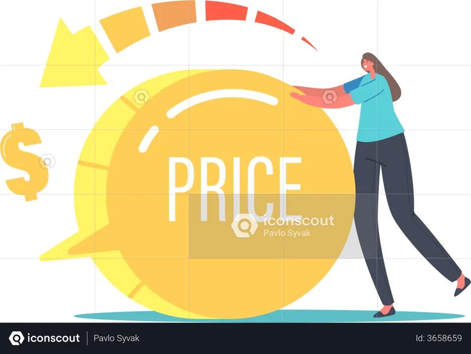 Customers Satisfaction with Product Cost and Worth  Illustration