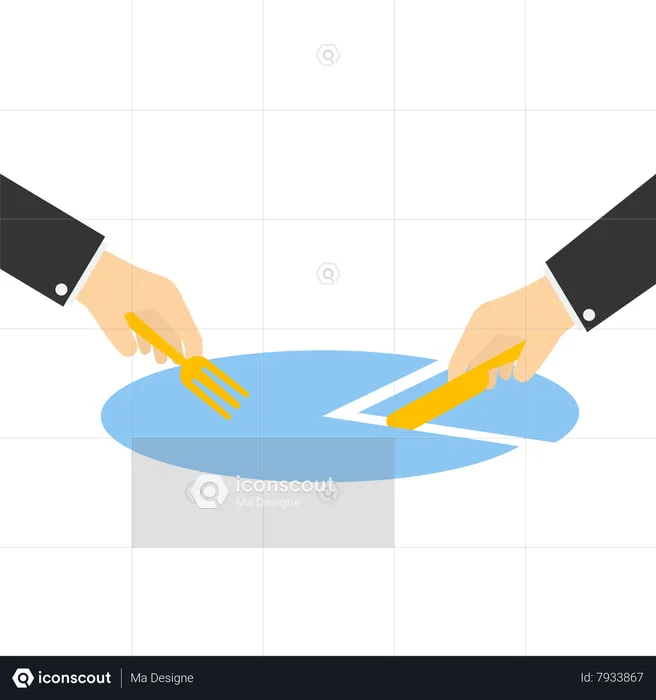 Cut market share  Illustration